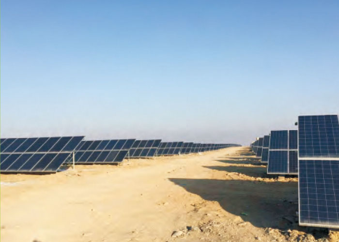 20 MW zentrales Photovoltaikkraftwerk China Huadian Ground
